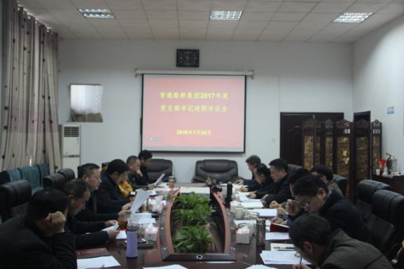 集团公司党委召开党支部书记述职测评会(图1) 集团公司党委召开党支部书记述职测评会(图1)