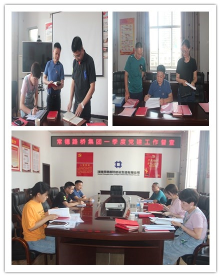 集团公司开展一季度党建工作督查(图1) 集团公司开展一季度党建工作督查(图1)